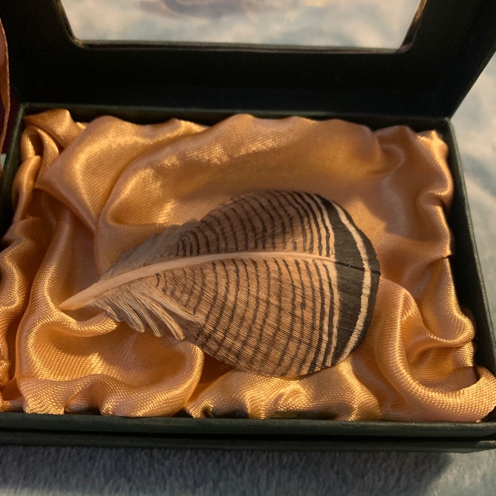 George Keith Feather Pin